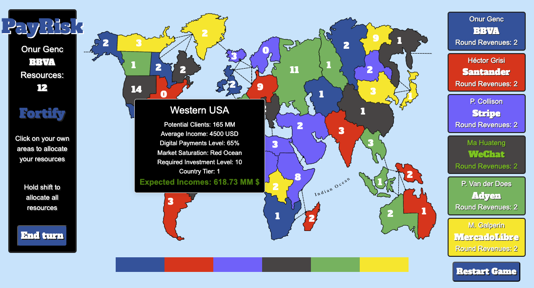 Global Expansion Map